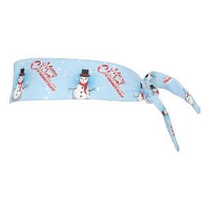 Navidades tradicionales Snowman sobre AZUL LIGERO
