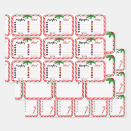 Navidades traviesos y buen papel de envolvimiento