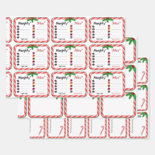 Navidades traviesos y buen papel de envolvimiento