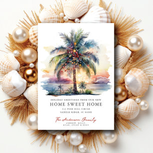 Navidades tropicales moviendo Invitación
