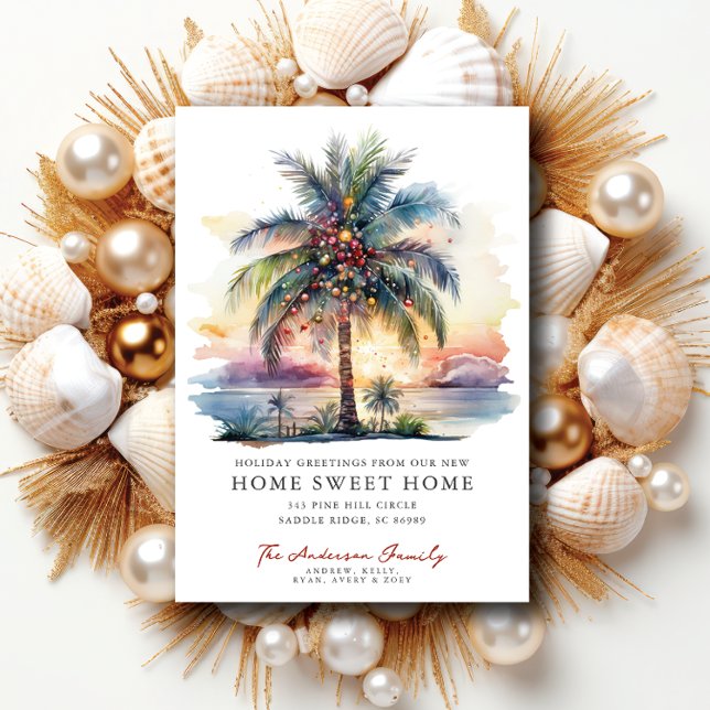 Navidades tropicales moviendo Invitación (Subido por el creador)
