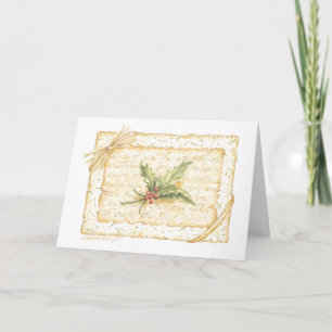 Navidades Una Tarjeta De Regalo De Portadora De Di