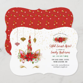 Navidades Unicorn ENFRENTAN Invitaciones A CUALQUI