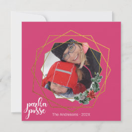 Navidades únicos 🎄 tarjeta festiva Parka Posse