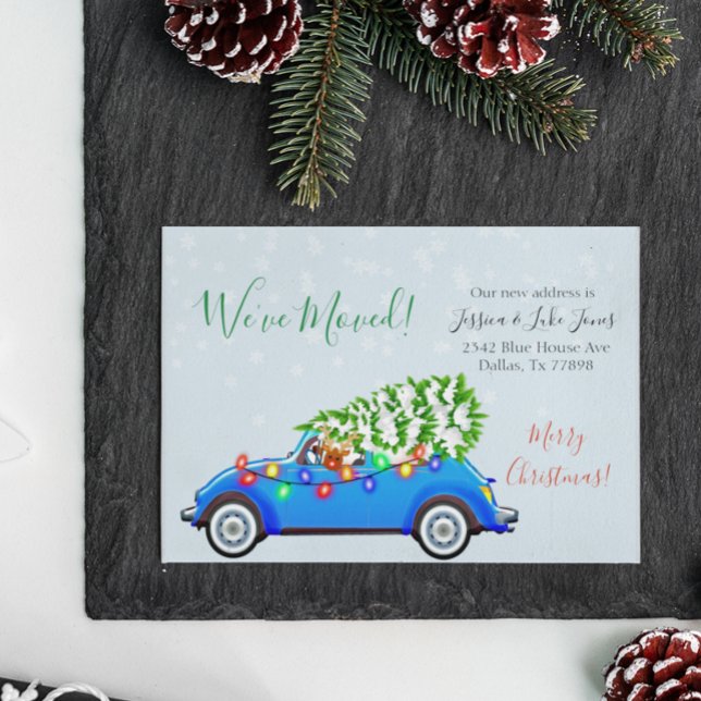 Navidades vacaciones Invitación de mudanza nos hem (Subido por el creador)