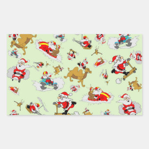 Navidades, vacaciones, Pegatinas