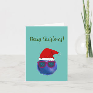 Navidades Vegan Berry con tarjeta de saludo Bluebe