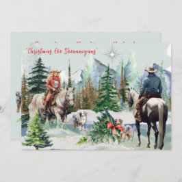 Navidades ven a Shenanigans con tarjeta australian