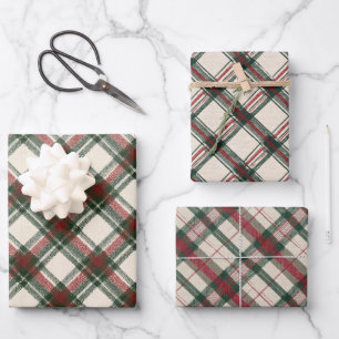 Navidades verdes rusos roban papel de envolvimient