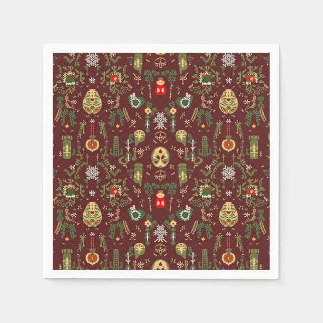 Navidades vibe servilleta (Anverso)