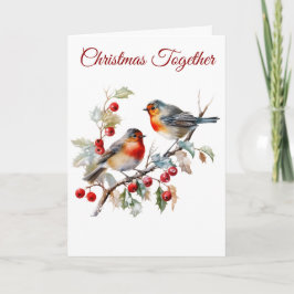 Navidades victorianos con tarjetas de vacaciones p