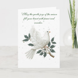 Navidades Victorianos Elegantes Con Tarjeta Doble