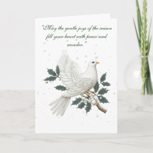Navidades Victorianos Elegantes Con Tarjeta Doble
