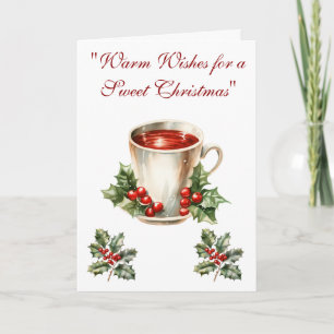 Navidades victorianos elegantes con tarjetas de fe