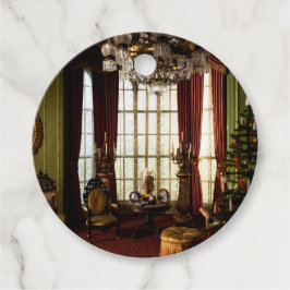 Navidades victorianos - Etiquetas a favor del Pers