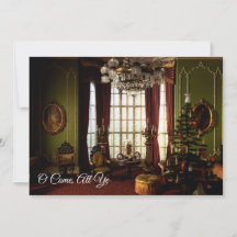 Navidades victorianos - Invitación a "O Come Al Ye