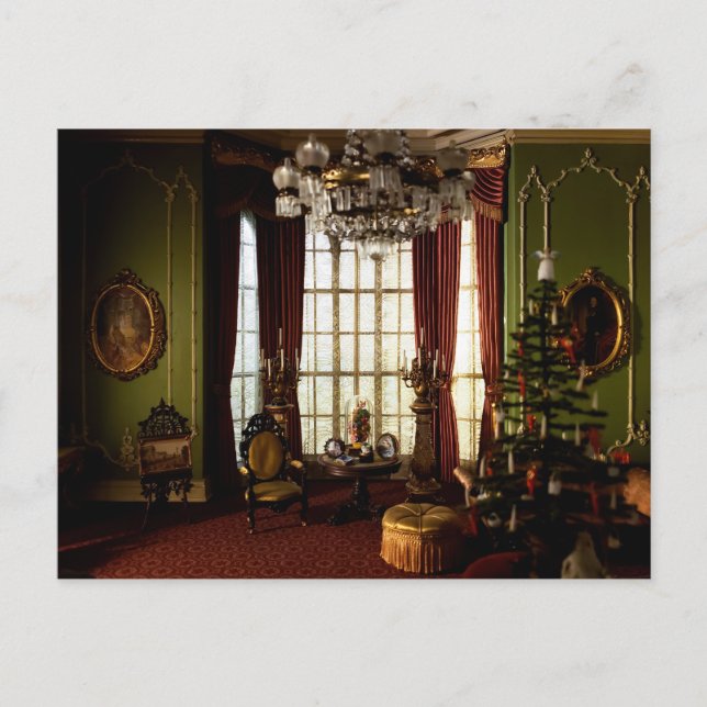 Navidades victorianos - Postales en blanco (Anverso)