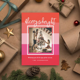 Navidades vitorean la tarjeta de ferry roja y de f