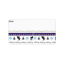 Navidades Wimsical devuelven la etiqueta de direcc