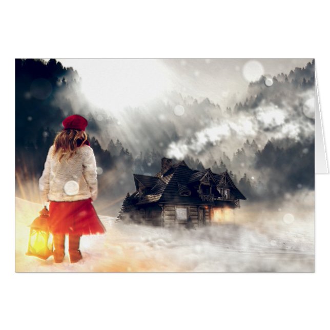 Navidades Wish Snow House (Anverso (Horizontal))
