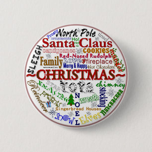 Navidades Word-Art - Botón