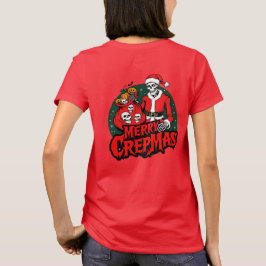 Navidades y camiseta de Halloween
