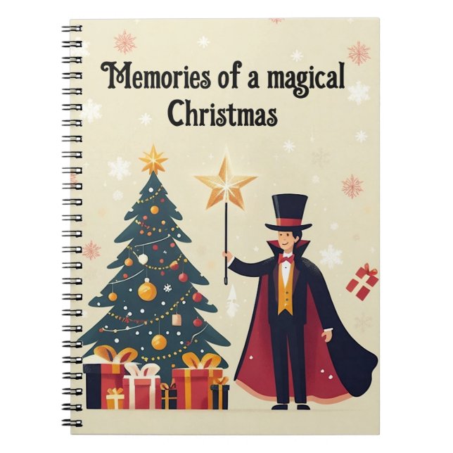 Navidades y el cuaderno de Magia (Frente)