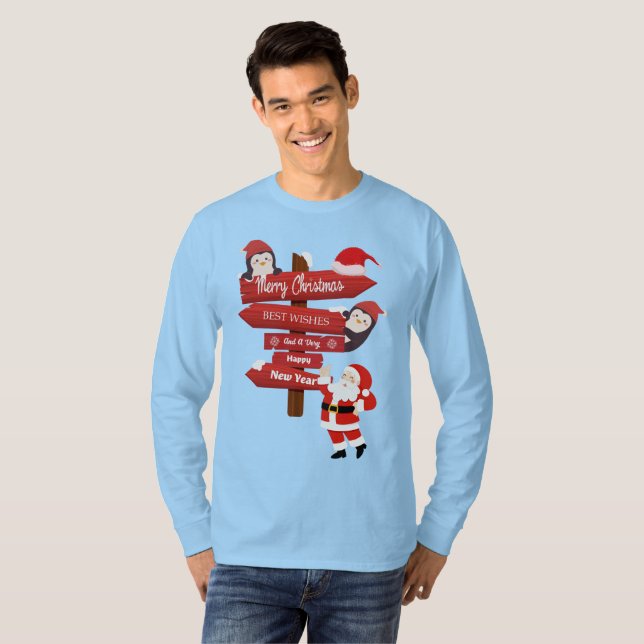 ¡navidades y HNY! Camiseta (Anverso completo)