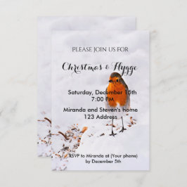 Navidades y Hygge invitan a la tarjeta lindo ladró