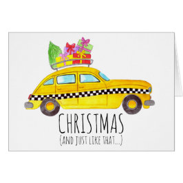 Navidades... y igual que ese taxi de Nueva York