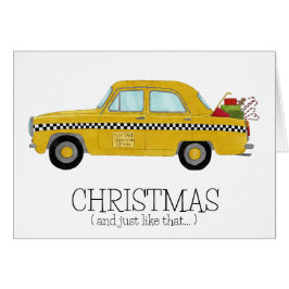 Navidades... y igual que ese taxi de Nueva York
