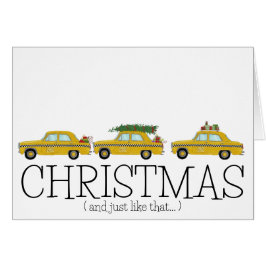 Navidades... y igual que esos taxis de Nueva York