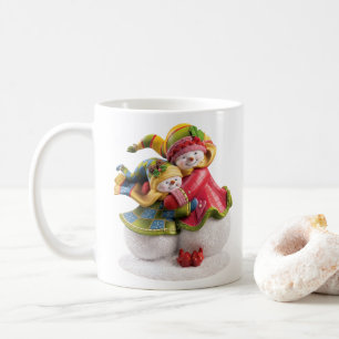 Navidades y tazas de café de invierno
