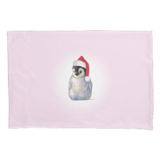 Navidades Zoo Babies Pingüino Funda de Pillow