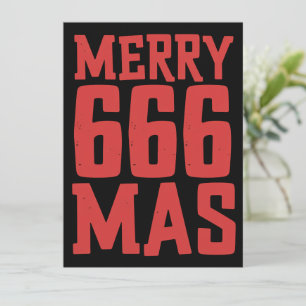 Navideño 666 Feliz Navidad Rock & Metal Santa