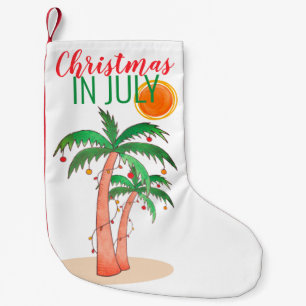 Navideño Pequeño Calcetín de Navidad de Navidad en Julio