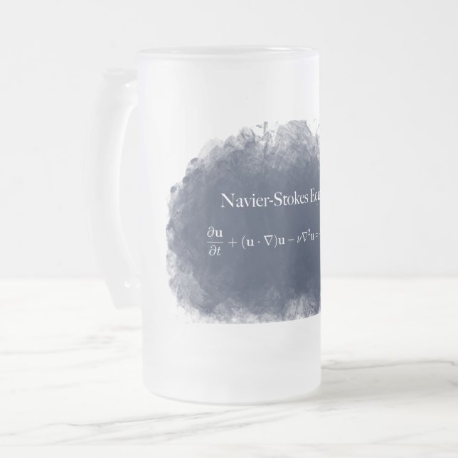 Navier alimenta la taza de la matemáticas y de la (Anverso izquierdo)