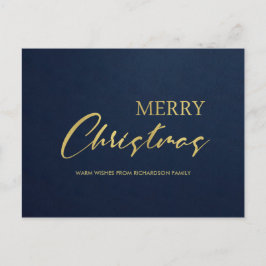 NAVY FORMAL GOLD VELVET MINIMAL MERRY NAVIDAD