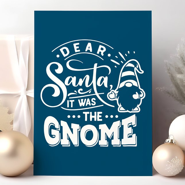 Navy Querido Santa Fue El Gnome Navidad (Subido por el creador)