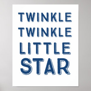 Navy Twinkle Twinkle Little Star   Arte de guarder