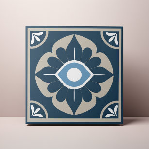 Nazar Evil Eye Azulejo Cerámica Tile