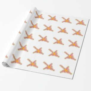 Nazca Lines Hummingbird Con Efecto De Papel Arruga