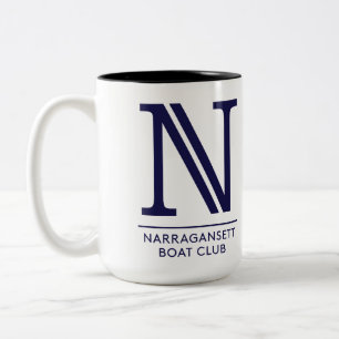 NBC derecho taza del Dos-Tono de 15 onzas