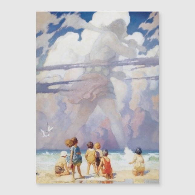 NC Wyeth La Costa Gigante De La Playa De Obras De  (Anverso)