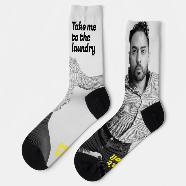 Neat Dad | Calcetines divertidos para papá (Izquierda)