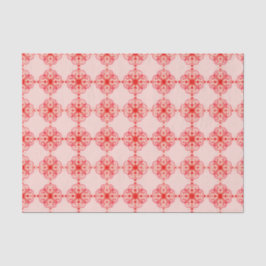 Neblina anaranjada del papel seda floral elegante