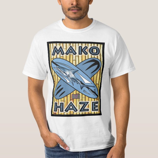 Neblina del Mako - camiseta del valor (Anverso)
