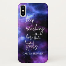 Nebula Galaxy Funda Inspirador para iPhone X
