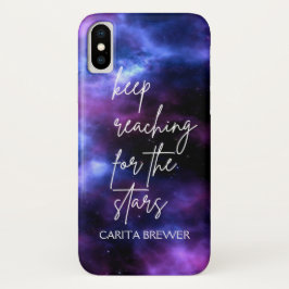 Nebula Galaxy Funda Inspirador para iPhone X