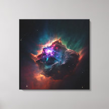 Nebula, impresión de lienzo espacial